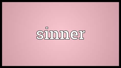 sinner meaning in telugu